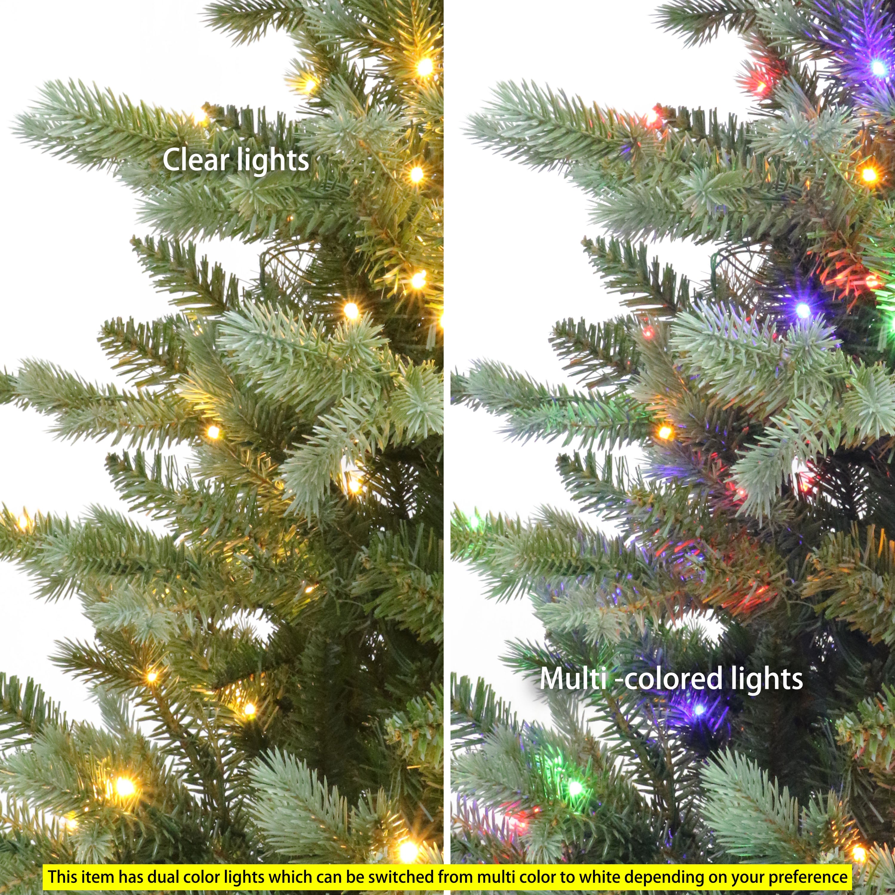 4.5' Pre-Lit Linden Fir Tree